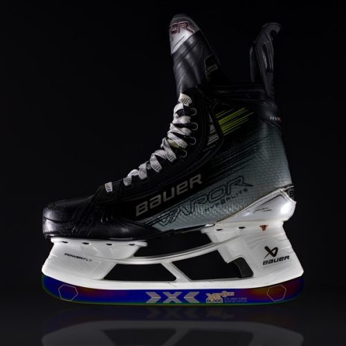 272 RUN PowerFly&TUUK LS Large Curve rainbow blue Colored Skate Blade