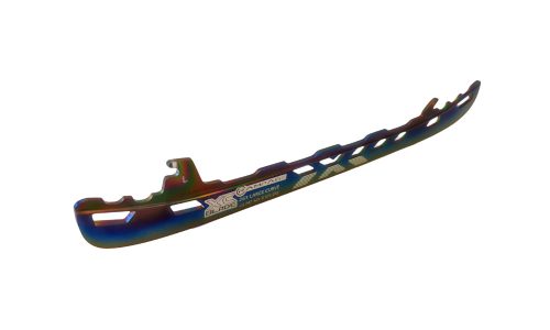 263 RAMPAGE CCMXS Large Curve Rainbow Blue Colored Skate Blade