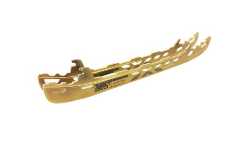 280 RAMPAGE CCMXS Large Curve Solar Gold Colored Skate Blade 