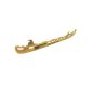 215 RAMPAGE CCMXS Large Curve Solar Gold Colored Skate Blade