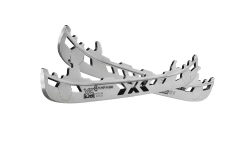 295 RAMPAGE CCMXS Large Curve Steel Colored Skate Blade