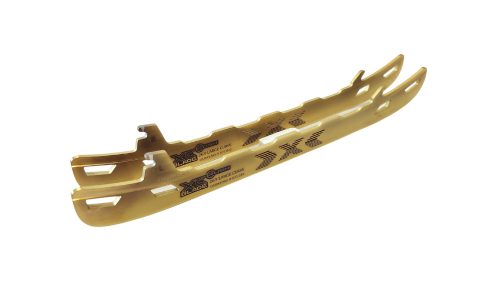 287 RUSH CCMXS Large Curve Solar Gold Colored Skate Blade 