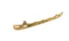 230 RUSH CCMXS Large Curve Solar Gold Colored Skate Blade 