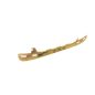 263 RUSH CCMXS Large Curve Solar Gold Colored Skate Blade