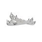 263 RUSH CCMXS Large Curve Steel Colored Skate Blade